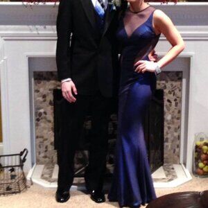 Faviana Cut Away Gown